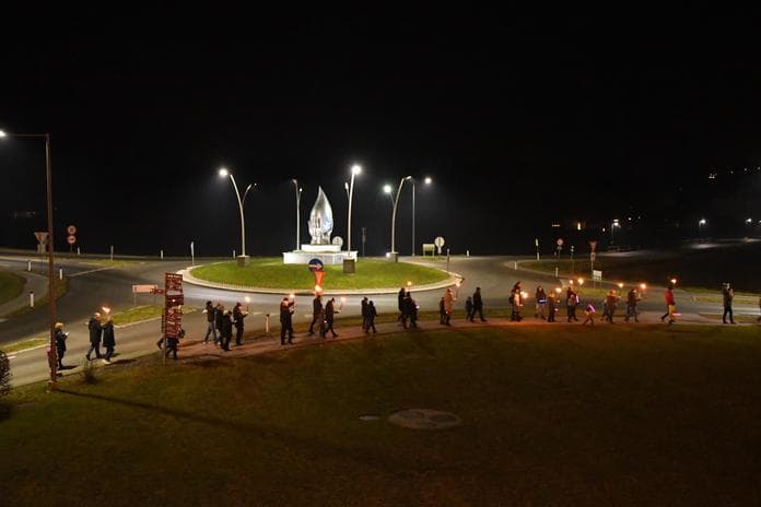 Fackelwanderung in Bad Waltersdorf
