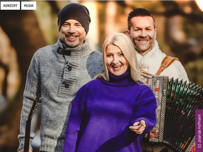 Astrid Wirtenberger mit Jürgen Leitner & Tom Eder im Dreiklang durch die stade Z