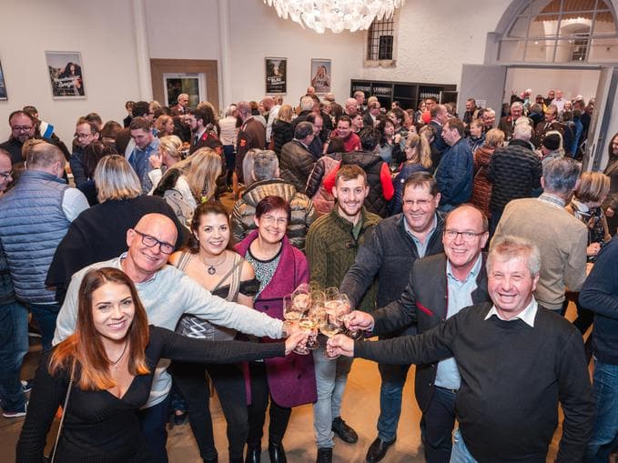 Weintaufe des Weinbauvereins