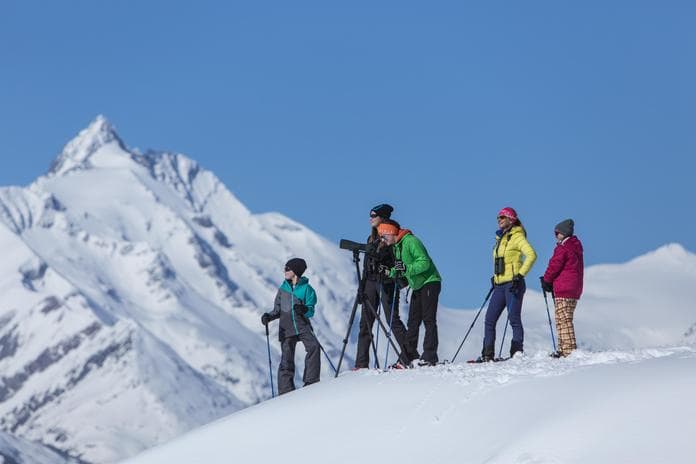 Schneeschuhtour im Angesicht des Großglockners