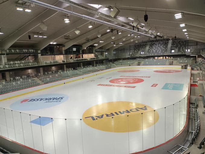 Heimspiel des EC KAC