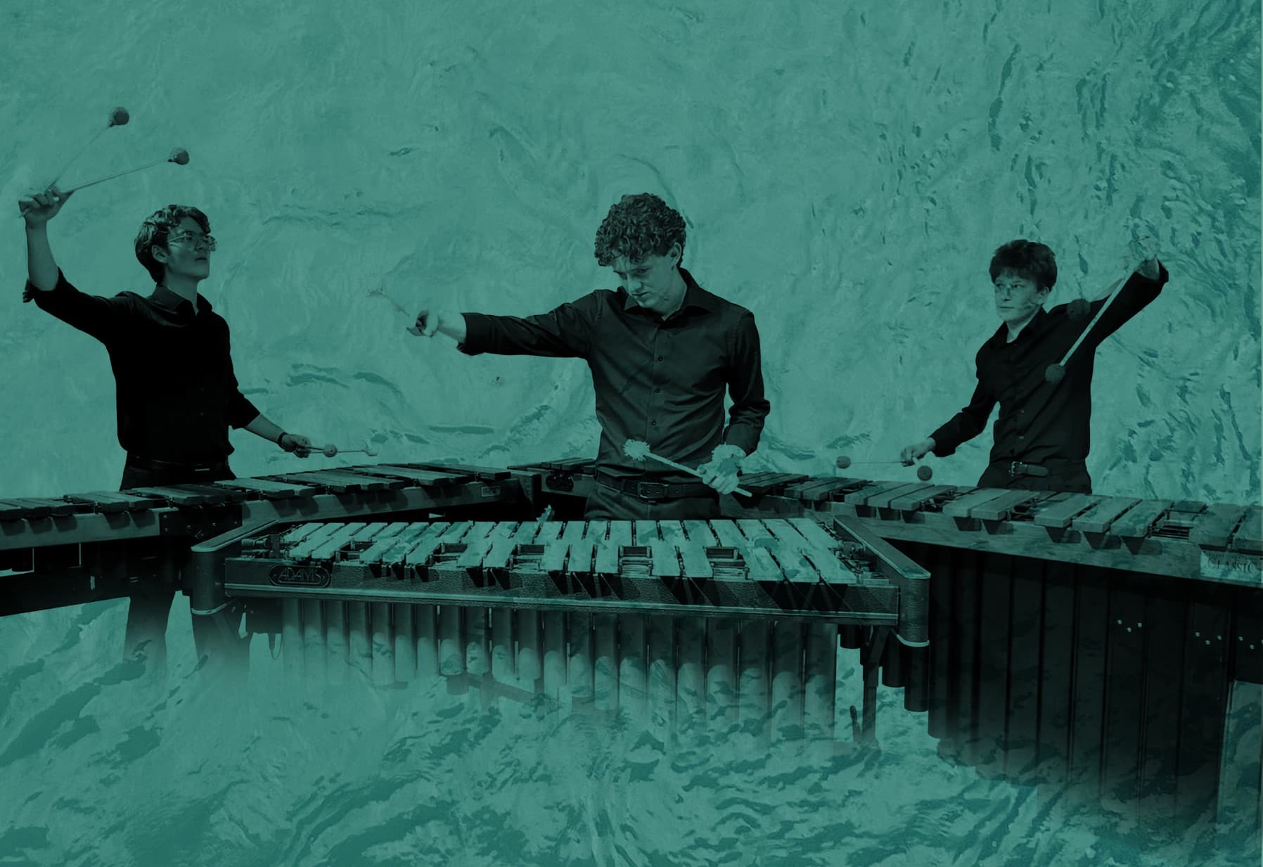 Finissage Ausstellung JONATHON KEATS · ECOLOGIES OF TIME Konzert TRIO 3000 Percussion in Concert