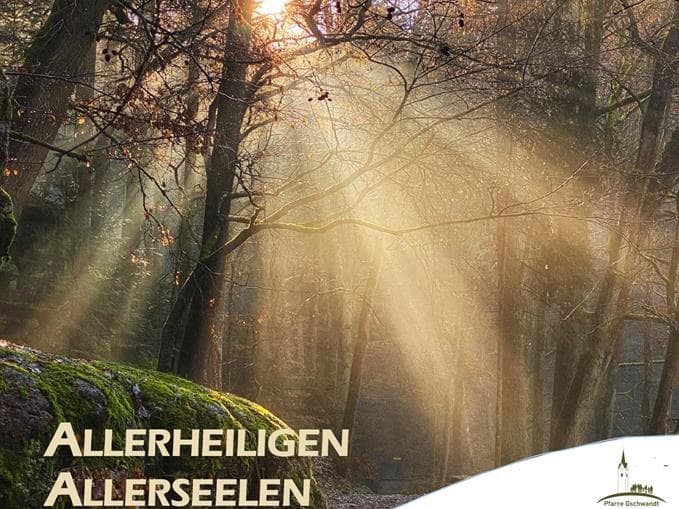 Allerheiligen und Allerseelen in der Pfarre Gschwandt