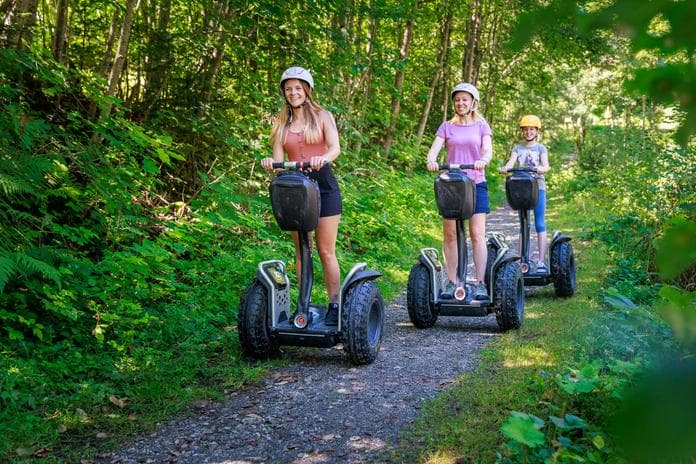 Auf Segway-Tour mit Alwin