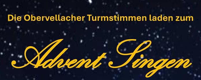 Adventsingen - Obervellacher Turmstimmen