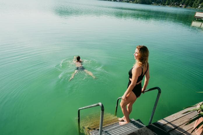 Vitalbaden im Klopeiner See
