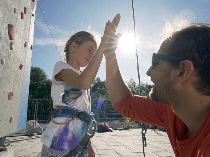 Kindertag - Klettern im Club Kitzsteinhorn