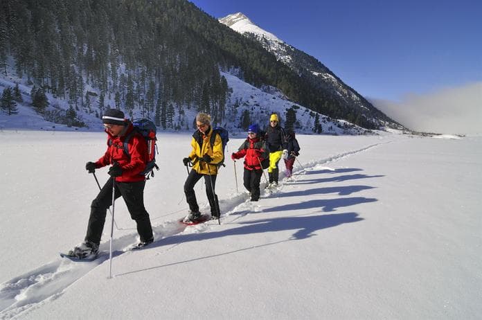 Schneeschuhwanderung am Gerlospaß