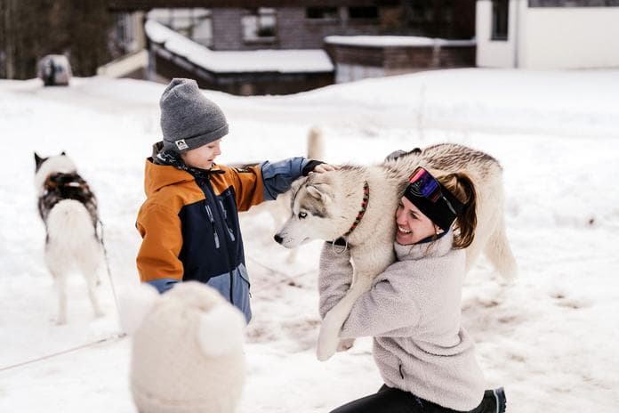 Schlittenhunde in Abtenau besuchen