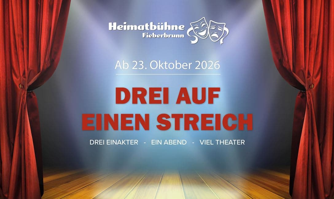 Theater Drei auf einen Streich