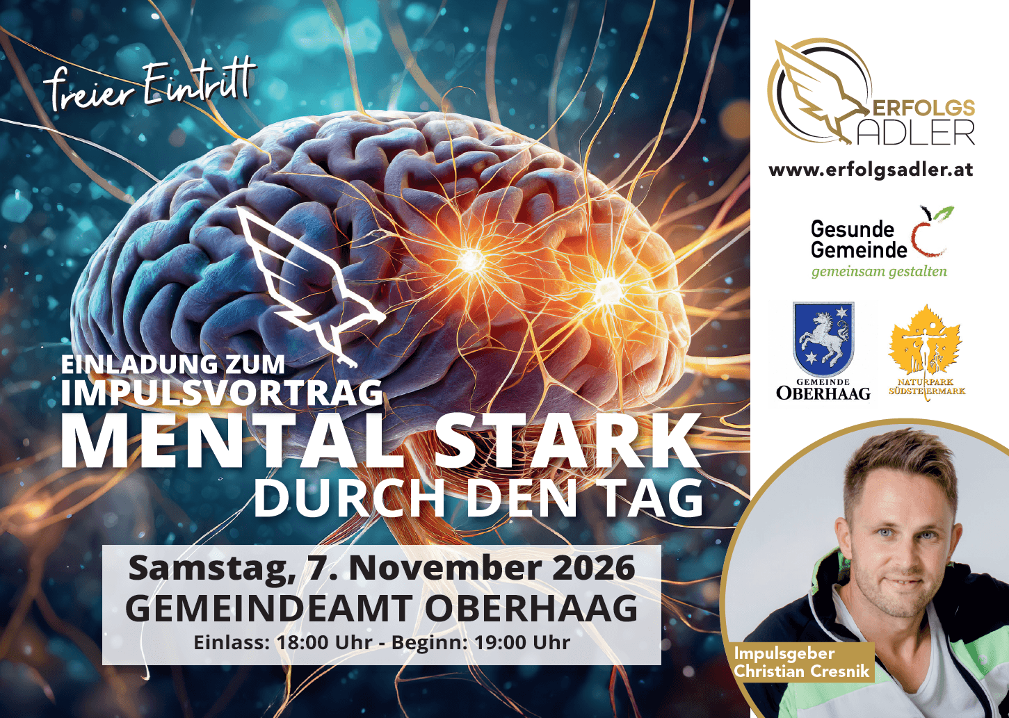 IMPULSVORTRAG – Mental stark durch den Tag!
