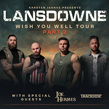 Lansdowne live im Conrad Sohm: Wish You Well Tour Part 2 in Dornbirn