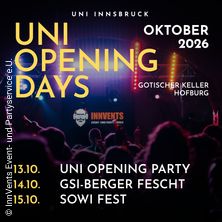 Sowi Fest im Gotischen Keller: Less Studying. More Dancing